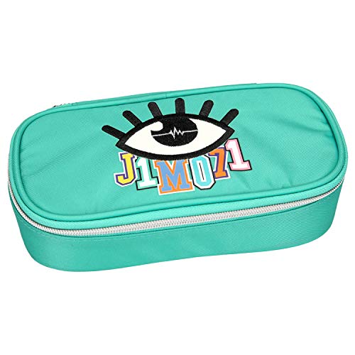 Depesche 10508 Schlampertasche mit Stiftschlaufen und Geodreieckfach, Lisa und Lena J1MO71, türkis, bunt Depesche 10508 Schlampertasche mit Stiftschlaufen und Geodreieckfach, Lisa und Lena J1MO71, türkis, bunt von Depesche