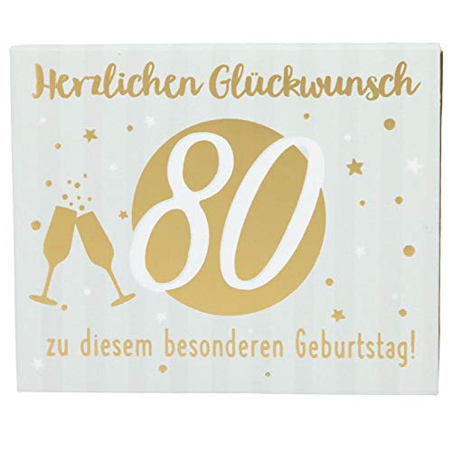Depesche 11145-008 Wunscherfüller Soundbox zum 80. Geburtstag, mit Melodie und Geldbrief, ca. 11,2 x 9,5 x 3,5 cm Depesche 11145-008 Wunscherfüller Soundbox zum 80. Geburtstag, mit Melodie und Geldbrief, ca. 11,2 x 9,5 x 3,5 cm von Depesche