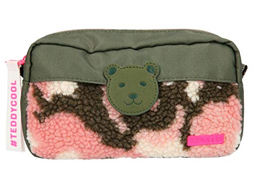 Depesche 11195 TOPModel - Schlamper-Etui, olivgrünes Mäppchen mit Teddy-Fell im Camouflage-Look, für Stifte und andere Schreibutensilien, ca. 7 x 10 x 20 cm groß Depesche 11195 TOPModel - Schlamper-Etui, olivgrünes Mäppchen mit Teddy-Fell im Camouflage-Look, für Stifte und andere Schreibutensilien, ca. 7 x 10 x 20 cm groß von Depesche