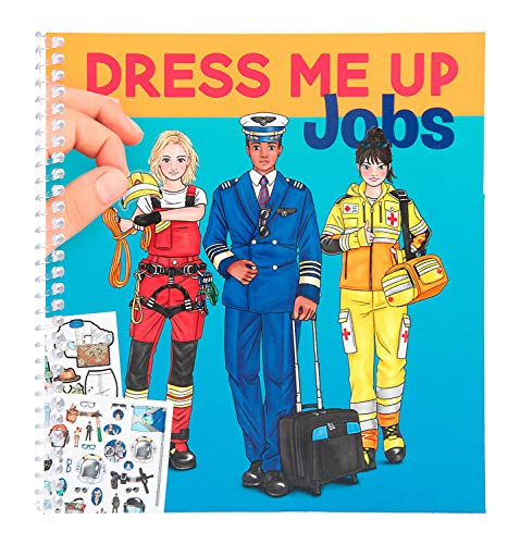 Depesche 11402 Sticker-Album "Dress Me Up Jobs", Sticker-Heft mit 24 Seiten, Motive mit verschiedenen Berufen, ca. 18,6 x 17 x 1,3 cm Depesche 11402 Sticker-Album "Dress Me Up Jobs", Sticker-Heft mit 24 Seiten, Motive mit verschiedenen Berufen, ca. 18,6 x 17 x 1,3 cm von Depesche
