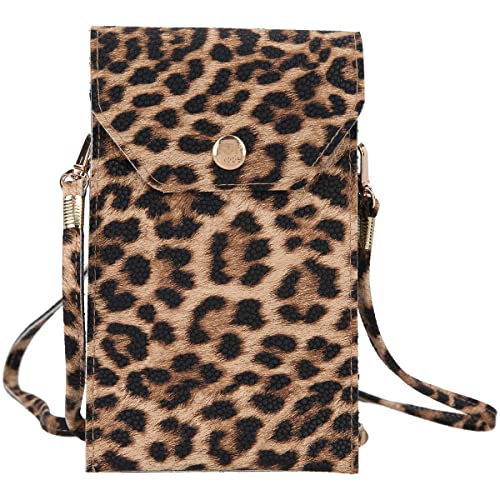 Depesche 11593 TOPModel - Handytasche im Leoparden-Design mit 2 Fächern und Sichtfester für das Handydisplay, kleines Tragetäschchen für das Telefon mit Umhängeschlaufe und Druckknopfverschluss Depesche 11593 TOPModel - Handytasche im Leoparden-Design mit 2 Fächern und Sichtfester für das Handydisplay, kleines Tragetäschchen für das Telefon mit Umhängeschlaufe und Druckknopfverschluss von Depesche