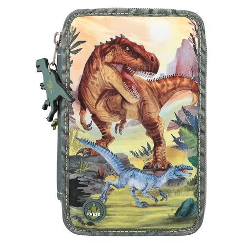 Depesche 11772 Dino World 3 Fach Federtasche LED Landschaft Depesche 11772 Dino World 3 Fach Federtasche LED Landschaft von Depesche