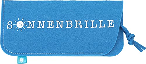 Depesche 11838-031 - Brillenetui aus Filz, in Blau und mit der Aufschrift ,,Sonnenbrille´´ Depesche 11838-031 - Brillenetui aus Filz, in Blau und mit der Aufschrift ,,Sonnenbrille´´ von Depesche