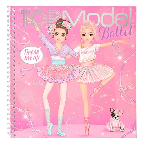 Depesche 12125 TOPModel Ballet Dress Me Up - Stickerbuch mit 24 Seiten zum Designen von Tanz- und Ballet-Outfits, Mal-Heft mit 11 Stickerbogen Depesche 12125 TOPModel Ballet Dress Me Up - Stickerbuch mit 24 Seiten zum Designen von Tanz- und Ballet-Outfits, Mal-Heft mit 11 Stickerbogen von Depesche
