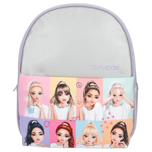 Depesche 12594 TOPModel Snap Shots - Rucksack in Lila und Silber mit Model-Motiv, Tasche mit verstellbaren Schultergurten Depesche 12594 TOPModel Snap Shots - Rucksack in Lila und Silber mit Model-Motiv, Tasche mit verstellbaren Schultergurten von Depesche