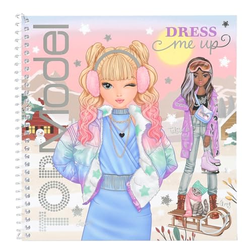Depesche 12722 TOPModel Dress Me Up Winter Wonder - Stickerbuch mit 24 Seiten zum Gestalten schicker Outfits, Malheft mit 11 Stickerbogen Depesche 12722 TOPModel Dress Me Up Winter Wonder - Stickerbuch mit 24 Seiten zum Gestalten schicker Outfits, Malheft mit 11 Stickerbogen von Depesche