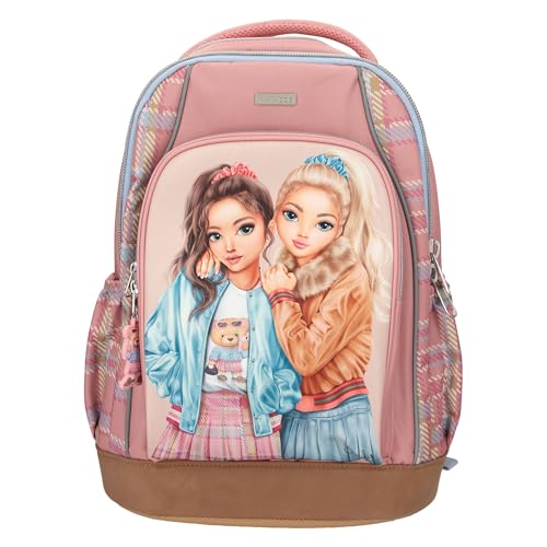 Depesche 13013 TOPModel Team Teddy - Schulrucksack in Rosa, mit Model Motiv und Anhänger, Schultasche mit verstellbaren Trägern Depesche 13013 TOPModel Team Teddy - Schulrucksack in Rosa, mit Model Motiv und Anhänger, Schultasche mit verstellbaren Trägern von Depesche
