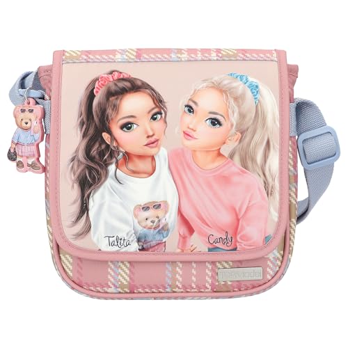 Depesche 13014 TOPModel Team Teddy - Kleine Umhängetasche in Rosa, mit Model Motiv und Anhänger, Tasche mit verstellbarem Schultergurt Depesche 13014 TOPModel Team Teddy - Kleine Umhängetasche in Rosa, mit Model Motiv und Anhänger, Tasche mit verstellbarem Schultergurt von Depesche
