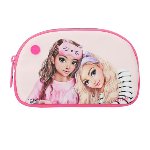 Depesche 13157 TOPModel - Kosmetiktasche Beauty and Me, in Rosa und Pink, mit Model Motiv und Aufschrift im Metallic look, Waschtasche mit Reißverschluss Depesche 13157 TOPModel - Kosmetiktasche Beauty and Me, in Rosa und Pink, mit Model Motiv und Aufschrift im Metallic look, Waschtasche mit Reißverschluss von Depesche