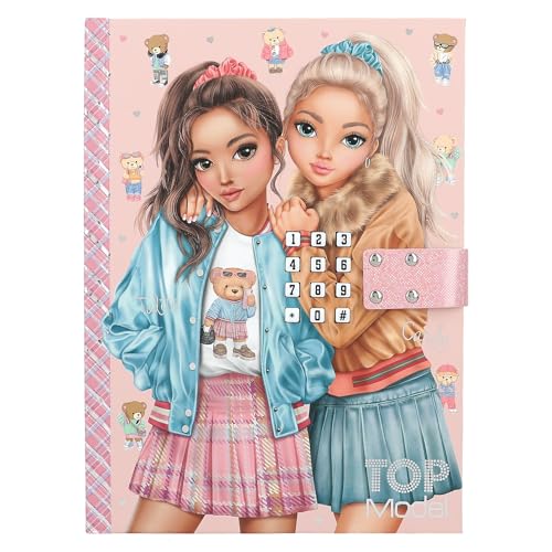 Depesche 13229 TOPModel Team Teddy - Tagebuch mit Zahlen-Code und Sound, Buch mit Model Motiv und 80 linierten und bunt illustrierten Seiten Depesche 13229 TOPModel Team Teddy - Tagebuch mit Zahlen-Code und Sound, Buch mit Model Motiv und 80 linierten und bunt illustrierten Seiten von Depesche