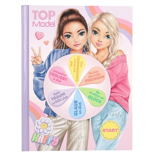 Depesche 13352 TOPModel - Stimmungs-Malbuch mit Licht und Sound, Kreativbuch mit 96 vorgedruckten Seiten zum Gestalten und Zeichnen von Depesche