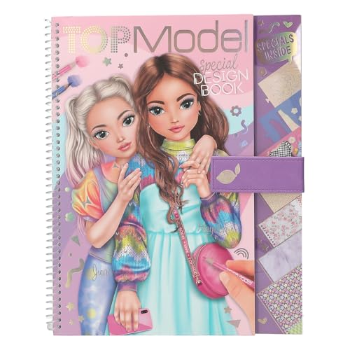 Depesche 13584 TOPModel - Malbuch mit 33 vorgedruckten Seiten zum Gestalten von Outfits, Set inkl. Papier, Schablone, Sticker uvm. Depesche 13584 TOPModel - Malbuch mit 33 vorgedruckten Seiten zum Gestalten von Outfits, Set inkl. Papier, Schablone, Sticker uvm. von Depesche