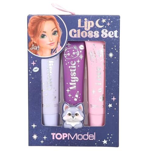 Depesche 13813 TOPModel - Lipgloss Set Beauty and Me, 3 glänzende Lipglosse, in Pink- und Rosatönen, mit unterschiedlich fruchtigen Düften Depesche 13813 TOPModel - Lipgloss Set Beauty and Me, 3 glänzende Lipglosse, in Pink- und Rosatönen, mit unterschiedlich fruchtigen Düften von Depesche