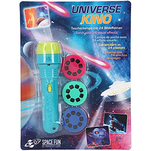Depesche 5668 Monster Cars - Taschenlampe mit 24 Bildeffekten, handliche Lampe, die Weltraum-Bilder projizieren kann, batteriebetrieben Depesche 5668 Monster Cars - Taschenlampe mit 24 Bildeffekten, handliche Lampe, die Weltraum-Bilder projizieren kann, batteriebetrieben von Depesche
