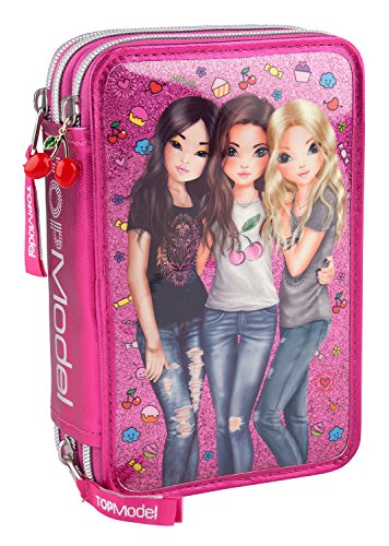 Depesche 8722 - Top Model Friends 3 fach Federtasche, gefüllt, sortiert Depesche 8722 - Top Model Friends 3 fach Federtasche, gefüllt, sortiert von Depesche