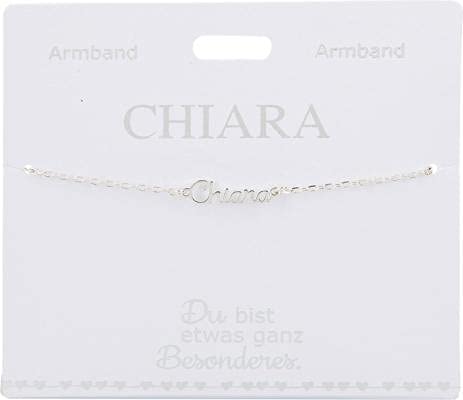 Depesche Kinderarmband - Versilbertes Armband mit Namen Chiara von Depesche