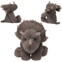 Dino World Plüsch Floppy Triceratops 25 cm von Depesche