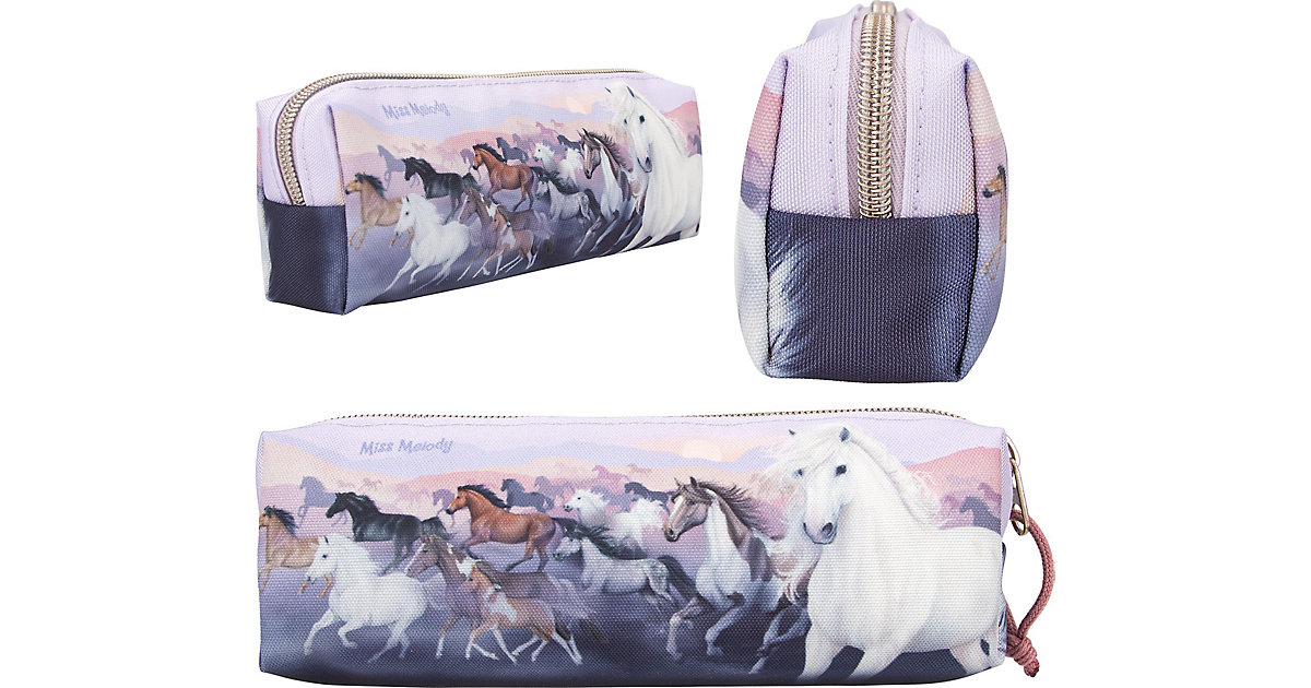 Miss Meldody Schlampermäppchen NIGHT HORSES mehrfarbig Mädchen Kinder Miss Meldody Schlampermäppchen NIGHT HORSES mehrfarbig Mädchen Kinder von Depesche