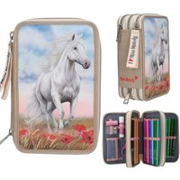 Miss Melody 3 Fach Federtasche POPPY SAND von Depesche