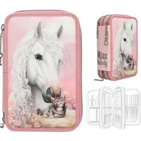 Miss Melody 3 Fach Federtasche TRUE FRIENDS von Depesche