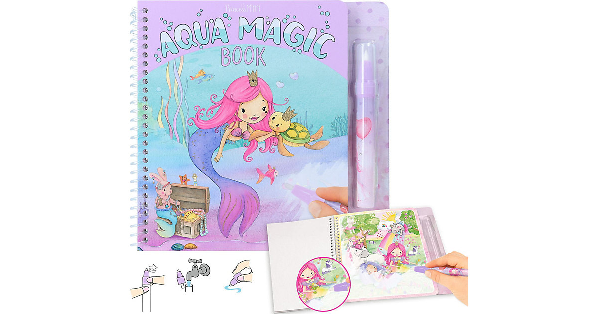 Princess Mimi Aqua Magic Book Princess Mimi Aqua Magic Book von Depesche