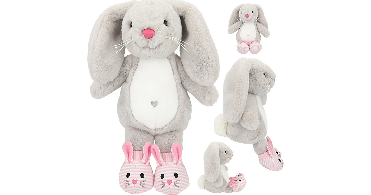 Princess Mimi Plüschhase Nelly grau, 21 cm, mit Schühchen mehrfarbig Modell 1 Princess Mimi Plüschhase Nelly grau, 21 cm, mit Schühchen mehrfarbig Modell 1 von Depesche
