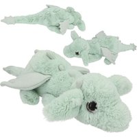 SNUKIS Plüsch Drache grün von Depesche