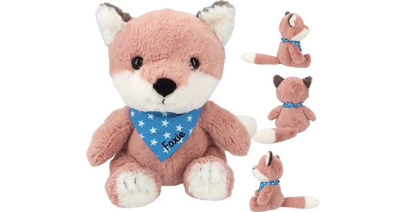 SNUKIS Plüschfuchs Foxie, 18 cm braun Modell 2 von Depesche