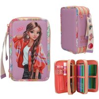 TOPModel 3 Fach Federtasche mit Anhänger GIRL POWER von Depesche