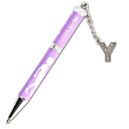 TOPModel Bling Bling Pen Kugelschreiber Stift mit Steinchen Alphabet Buchstabe Y lila TOPModel Bling Bling Pen Kugelschreiber Stift mit Steinchen Alphabet Buchstabe Y lila von Depesche