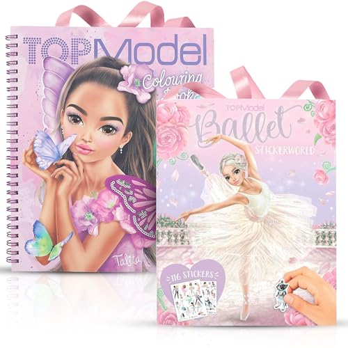 TOPModel Malbuch FAIRY LOVE + Stickerworld Ballet: Erlebe die zauberhafte Welt der Feen mit einem kreativen Malbuch voller Magie und fantastischer Sticker aus der Ballet-Welt, die deiner Fantasie frei TOPModel Malbuch FAIRY LOVE + Stickerworld Ballet: Erlebe die zauberhafte Welt der Feen mit einem kreativen Malbuch voller Magie und fantastischer Sticker aus der Ballet-Welt, die deiner Fantasie frei von Depesche