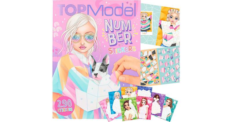 Buch - TOPModel Stickeralbum Number Fantasy von Depesche