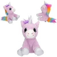 Ylvi Plüsch Einhorn lila 21 cm von Depesche