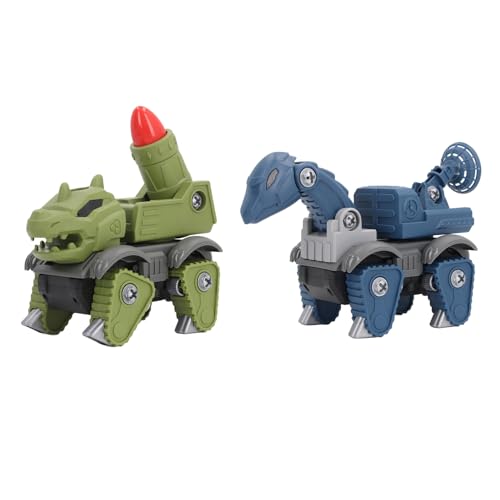 Depisuta Dinosaurier -Spielzeugauto, Robuster Abs Plastik Abnehmbares DIY -Versammlung Spielzeug mit Einzigartigem Stil für über 3 Jahre Depisuta Dinosaurier -Spielzeugauto, Robuster Abs Plastik Abnehmbares DIY -Versammlung Spielzeug mit Einzigartigem Stil für über 3 Jahre von Depisuta