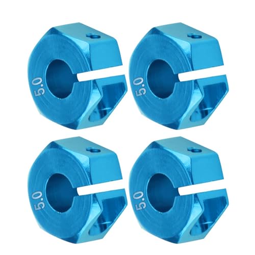 Depisuta Hexadezimal -Hub -Adapter mit Universellem Aluminiumrad 12 Mm (5,0 mm blau) von Depisuta