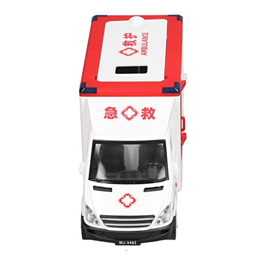 Depisuta Krankenwagen-Spielzugauto, Legierung, Hohe-Simulation, Notfall-Rettungsfahrzzeiluge, Spielzug MIT Reibungsbetriebenen Rädern, LED-Licht Depisuta Krankenwagen-Spielzugauto, Legierung, Hohe-Simulation, Notfall-Rettungsfahrzzeiluge, Spielzug MIT Reibungsbetriebenen Rädern, LED-Licht von Depisuta