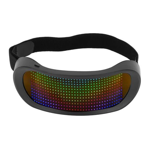 Depisuta LED -Gläser, 4 Modi LED -Leuchte -Gläser, 12x36 Pixel App Control Bt Full Color Neon Luminous Brillen Rahmen für Hochzeits Geburtstag Neujahr Rave Karneval Depisuta LED -Gläser, 4 Modi LED -Leuchte -Gläser, 12x36 Pixel App Control Bt Full Color Neon Luminous Brillen Rahmen für Hochzeits Geburtstag Neujahr Rave Karneval von Depisuta