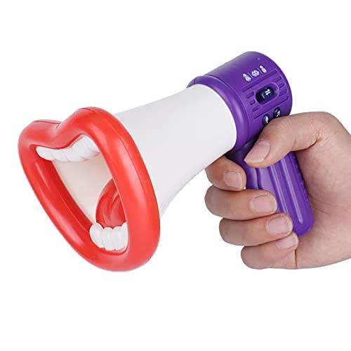 Depisuta Multi-Voice-Changer-Spielzug, Großer Mund-Voice-Changer-Verstärker MIT 3 Spracheffekten, Handheld-Aufnahme-Lachen-Voice-Change-Megafon Depisuta Multi-Voice-Changer-Spielzug, Großer Mund-Voice-Changer-Verstärker MIT 3 Spracheffekten, Handheld-Aufnahme-Lachen-Voice-Change-Megafon von Depisuta
