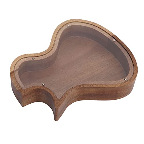 Depisuta Sparschwein aus Holz, Gitarrenform, Transparent, Dekoratives Spardose, Sparkasse, Spardose, Einzigartige , Gegenke für Kinder und Erwachen, WeihnachtsgestaggesGenkenk Depisuta Sparschwein aus Holz, Gitarrenform, Transparent, Dekoratives Spardose, Sparkasse, Spardose, Einzigartige , Gegenke für Kinder und Erwachen, WeihnachtsgestaggesGenkenk von Depisuta