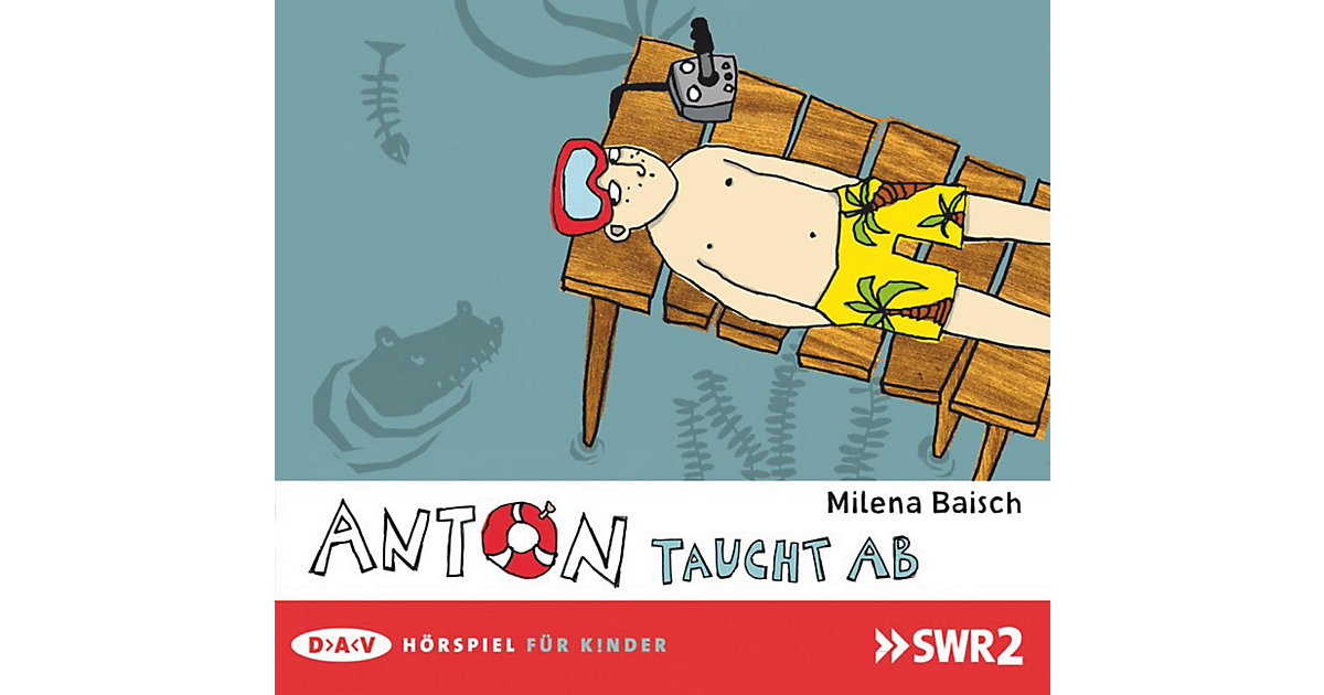 Anton taucht ab, 1 Audio-CD Hörbuch Anton taucht ab, 1 Audio-CD Hörbuch von Der Audio Verlag, DAV