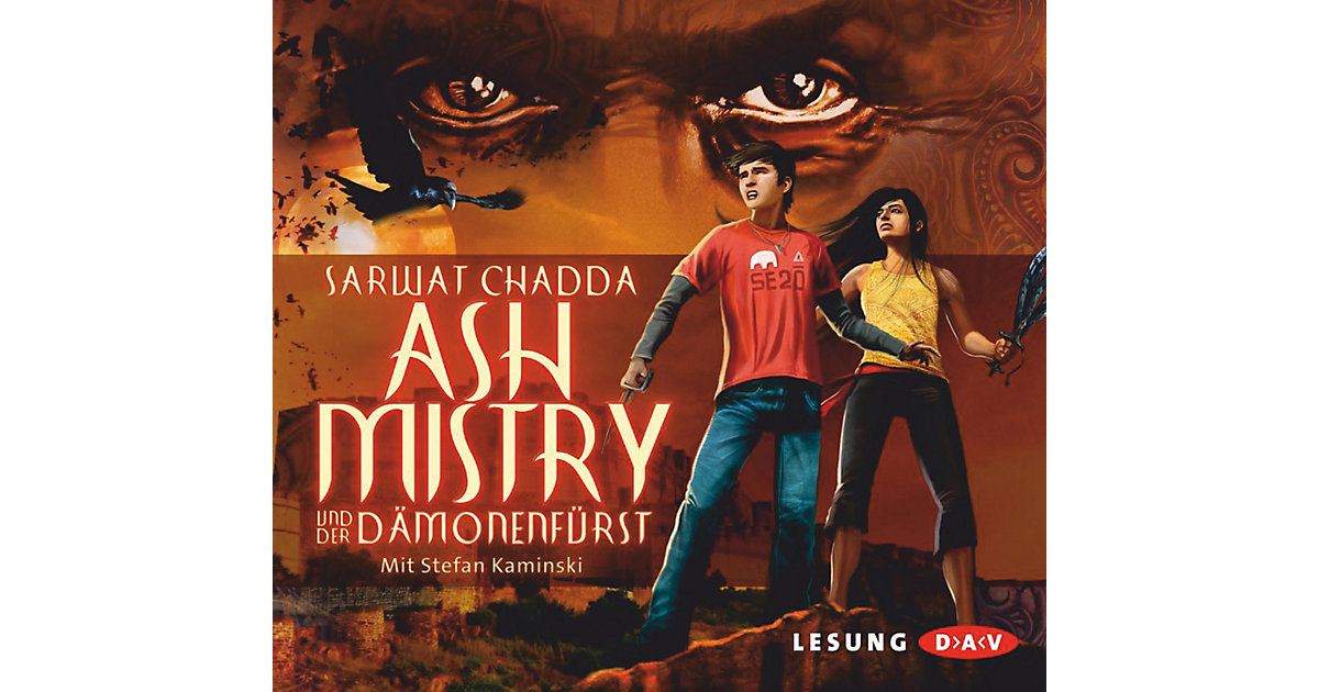 Ash Mistry und der Dämonenfürst, 4 Audio-CDs Hörbuch  Kinder von Der Audio Verlag, DAV