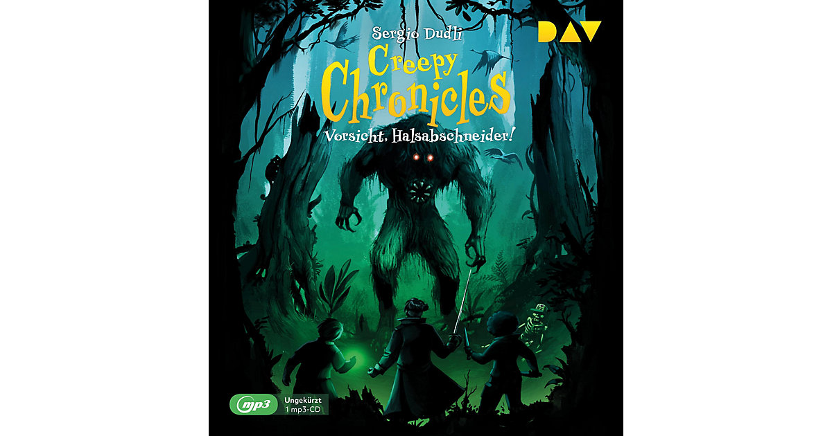 Creepy Chronicles - Teil 2: Vorsicht, Halsabschneider!, 1 Audio-CD, 1 MP3 Hörbuch Creepy Chronicles - Teil 2: Vorsicht, Halsabschneider!, 1 Audio-CD, 1 MP3 Hörbuch von Der Audio Verlag, DAV
