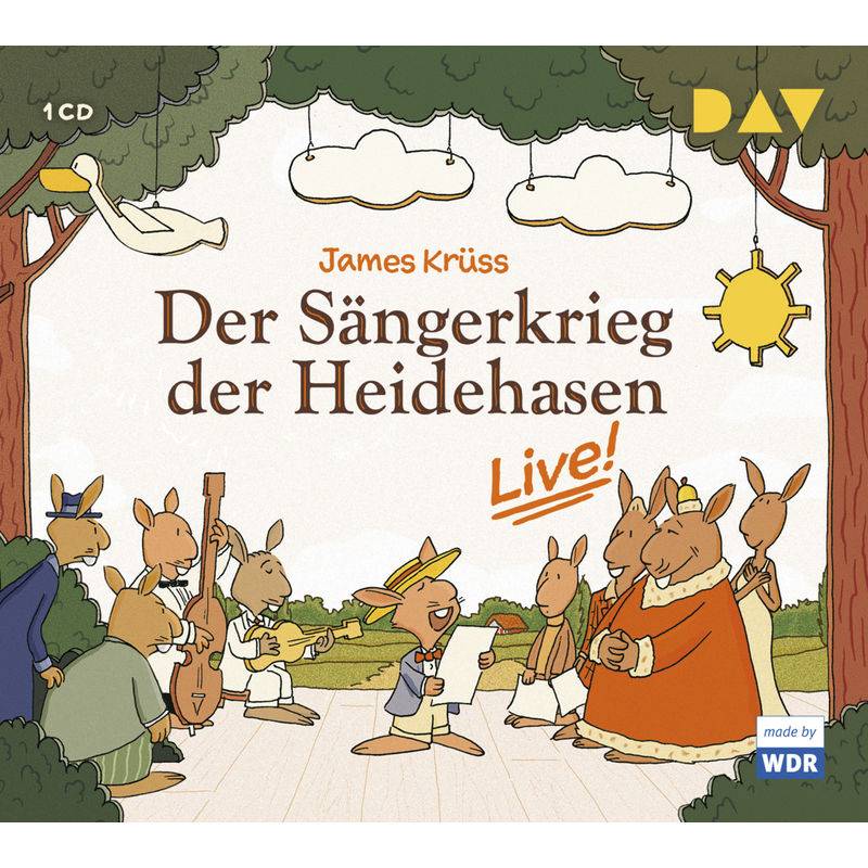 Der Sängerkrieg der Heidehasen - Live!,1 Audio-CD von Der Audio Verlag, DAV