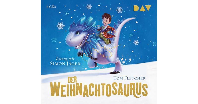Der Weihnachtosaurus, 4 Audio-CDs Hörbuch von Der Audio Verlag, DAV