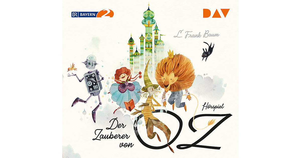Der Zauberer von Oz, 2 Audio-CD Hörbuch Der Zauberer von Oz, 2 Audio-CD Hörbuch von Der Audio Verlag, DAV