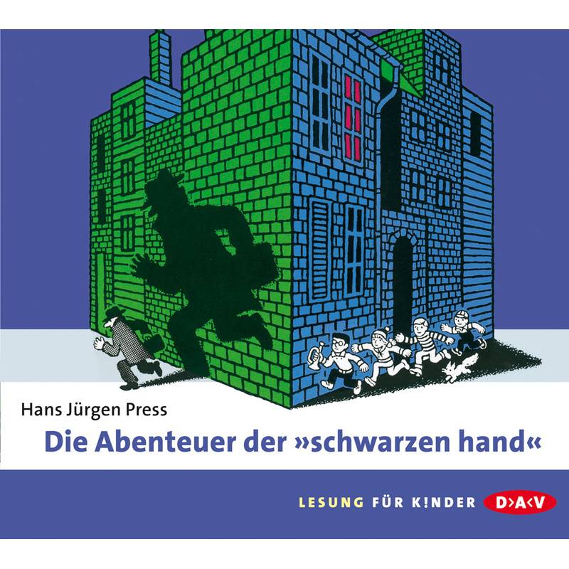 Die Abenteuer der "schwarzen hand",2 Audio-CDs von Der Audio Verlag, DAV