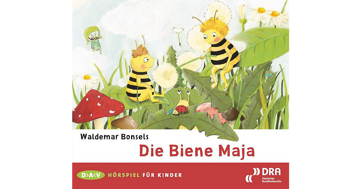 Die Biene Maja, 1 Audio-CD Hörbuch von Der Audio Verlag, DAV