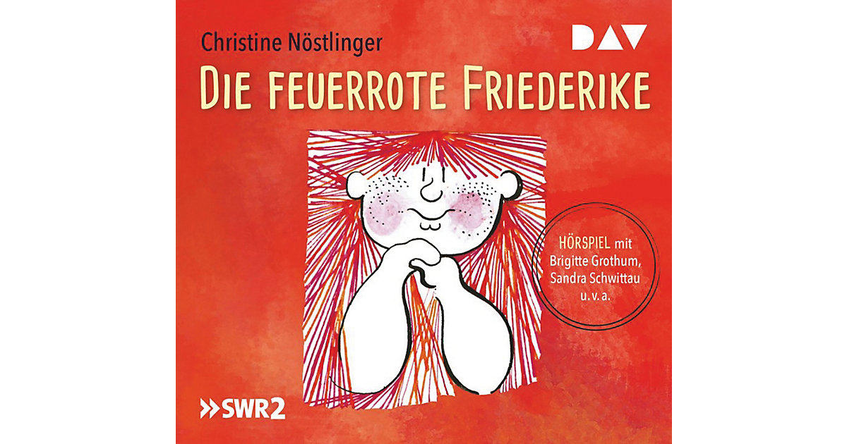 Die feuerrote Friederike, 1 Audio-CD Hörbuch Die feuerrote Friederike, 1 Audio-CD Hörbuch von Der Audio Verlag, DAV