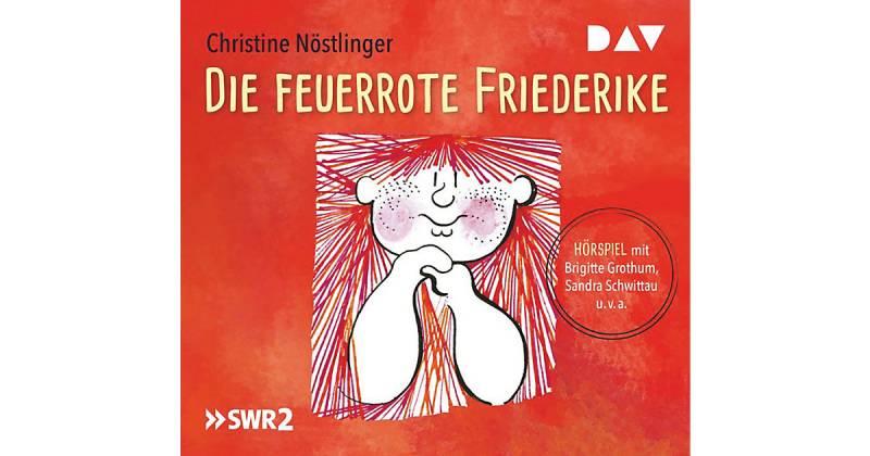 Die feuerrote Friederike, 1 Audio-CD Hörbuch von Der Audio Verlag, DAV