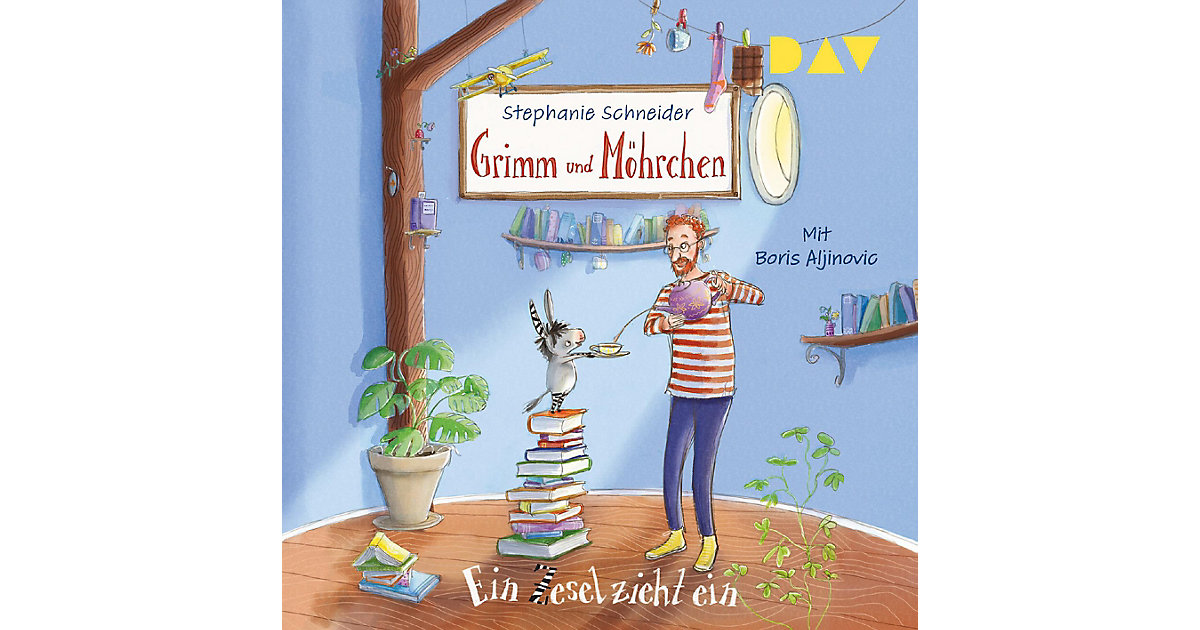 Grimm und Möhrchen - Teil 1: Ein Zesel zieht ein, 2 Audio-CD Hörbuch von Der Audio Verlag, DAV